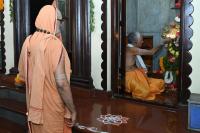 HH Swamiji's visit to Shri Shankarnarayan Temple Udupi (11 Feb 2025); Picture Courtesy of Shri Srikrishna Shirali 